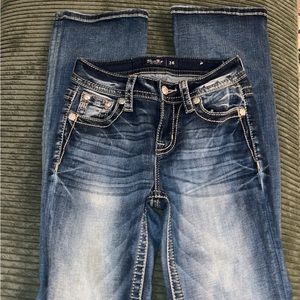 MissMe mid-rise boot jeans
